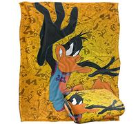 Space Jam: A New Legacy Daffy Jumping Officially Licensed Silky Touch Super Soft Throw Blanket 152 x 127 cm