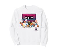 Space Jam A New Legacy Team Cassette Sudadera, Unisex para Adultos, Blanco, XXL