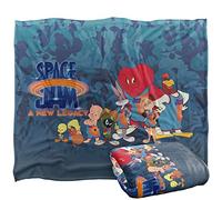 Space Jam: A New Legacy Toon Squad Officially Licensed Silky Touch Super Soft Throw Blanket 152 x 127 cm
