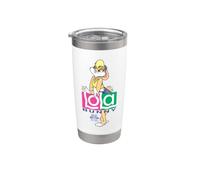 Space Jam Lola Logo Vaso térmico de acero inoxidable de doble pared