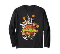 Space Jam Looney Tunes Películas Basketball Legends Team Retro Manga Larga