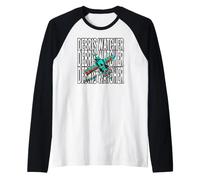 Space Junk Debris Watcher Satellite Tracker Camiseta Manga Raglan