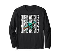 Space Junk Debris Watcher Satellite Tracker Manga Larga