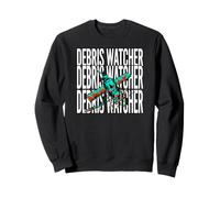 Space Junk Debris Watcher Satellite Tracker Sudadera