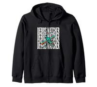 Space Junk Debris Watcher Satellite Tracker Sudadera con Capucha