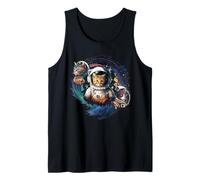 Space Kitty Galaxy Explorer Lindos gatitos en Space Cosmic Cat Camiseta sin Mangas