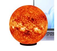 Space Light, Solar Star, Planet System Decor Lamp, Rotating Galaxy Projector, Desk Ambient Fixture for Nursery, Science, Classroom, Party, Home, Theater, Sensory, Room, Learning, Exploration Theme