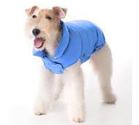 SPACE LION Abrigo acolchado para perro, chaqueta de invierno de plumón, certificado SGS, abrigo duradero para exteriores para condiciones frías y ventosas, ajuste ajustable para perros pequeños y
