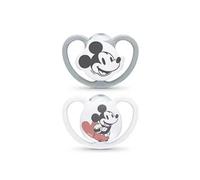 Space Mickey Gris Silicona 6-18 Meses L-2