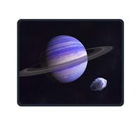 Space Planets Alfombrilla de ratón, Gaming Mouse Pad, Neptune Planet Alfombrillas de ratón, Portable Computer Gaming Mobile Personalizada MobileMouse Pad Mat para Mujeres Men At Home or Work