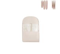 Space Saving Hanging Garment Bag with Self Compression Zipper, Dust Cover Clothes Bags for Down Coat, Winter Coat Storage(Beige,M)