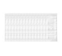 Space Saving Leakproof Reusable Zipper - 15 Pieces Storage Bags for Food
