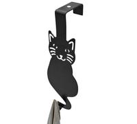 Space-Saving Over The Door Hooks - Coat and Towel Hanger for Home Organization | No Drill Installation Metal Hooks for Clothes Bags Jackets Towels, Ideal for Bedroom Bathroom Closet Office Dorm Colleg