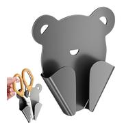 Space-Saving Scissor Holder, Wall Mount Organizer Rack, 6 Inch Storage with Adhesive Base, Craft Tool Durable, Home Office with Style, Wall Accessory for Apartment Studio