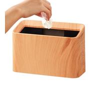 Space Saving Square Basura, Desk Basura Bins, 8.66x3.54x5.91in Dustbin Countertops, Compact and Stylish Bin for Kitchen, Car, Living Room, Bedroom, Use