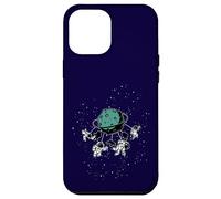 Space Spaceman Planet Flying Carrusel Espacio Exterior Astronauta Carcasa para iPhone 12 Pro MAX