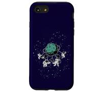 Space Spaceman Planet Flying Carrusel Espacio Exterior Astronauta Carcasa para iPhone SE (2020) / 7/8