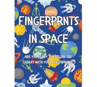 Space Themed Finger Painting Coloring Book For Kids: Fun Coloring Pages about Space for Children Ages 4-8