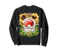 Space Themed GNOME For Sunflower Mom Funny Astronomy Teacher Sudadera