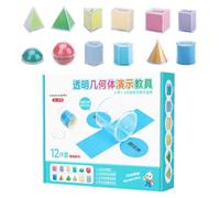 Space Thinking Training Game - 3D Geometric Shapes | Early Math Manipulatives and Geometry for Kids - for 3+ Years Old Preschool Toddlerz Children Boys Girls