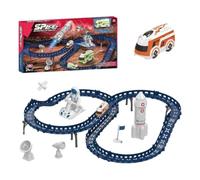 Space Track Set 66cm Electric DIY Orbital Car Building Toy