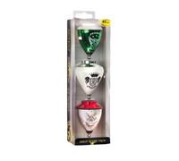 SPACE TROMPOS - Gold Stars Pack 3 Trompos Roller Coleccionista