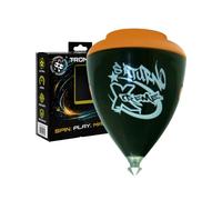 SPACE TROMPOS - Saturno Xtreme Roller, Color Negro, con Cuerda y Packaging