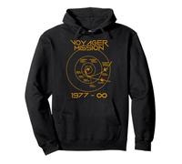 Space Voyager 1 2 Sondas Trayectoria de Exploración del Espacio Exterior Sudadera con Capucha