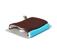 Space Wallet Cartera fina de piel auténtica en muchos colores - Cartera muy pequeña - 15 tarjetas + billetes - Tarjetero con bolsillo - Clásico, Surfer Brown, 6 x 9,5 x 1,5cm, Minimalista