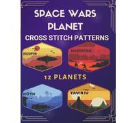 SPACE WARS PLANET CROSS STITCH PATTERNS: 12 PLANETS