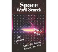 Space Word Search Activity Book: 100 Cosmic Puzzles for Kids, Teens & Adults | Fun Brain Games with Solutions