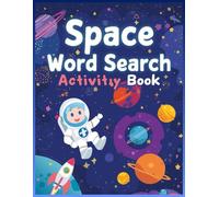 Space Word Search for Kids Fun & Easy Space Puzzles with 50 Word Search Games