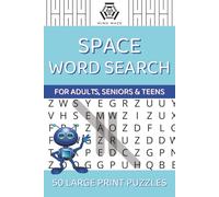 Space Word Search Puzzle: 50 Fun and Easy Word Search Puzzles Featuring Planets, Stars, Rockets, and More | Great for Travel, Learning, and Relaxing Moments
