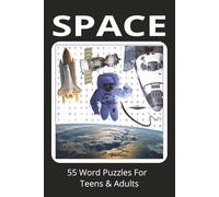 Space Word Search Puzzle Book: Easy To Read Word Searches Themed Around Space, Astronomy, & Space Exploration. | 6x9 inches 110 Pages 55 Puzzles. Great Gift For Holiday, Vacation, & Travel.