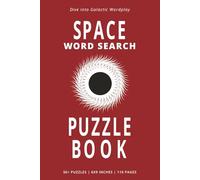 Space Word Search Puzzle Book: Galactic Quests: Planets, Stars, Astronauts & Beyond.