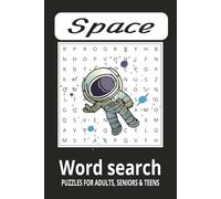 Space Word Search Puzzle Book: Word Search with Easy to Read Print about Space, Planets and Space Ships and More | 6x9 inches, 110 pages | 50+ puzzles ... Gifts for Vacations, Holidays and Free Times
