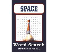 Space Word Search Puzzle Book: Word Searched with Easy to Read Print about Cosmos, Planets, Astronomy and More | 6 x 9 inches, 110 Pages | 50+ Puzzles … Gift for Vacation, Holiday and Free Times