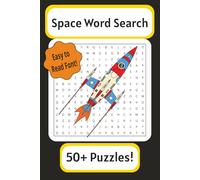 Space Word Search Puzzle Book: Word Searches with Easy to Read Print About Fish, Sea Creatures, Marine Life and More | 6x9 inches, 110 pages | 50+ ... Gift for Vacations, Holidays and Free Times
