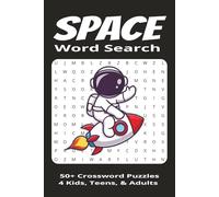 Space Word Search Puzzle Book: Word Searches with Easy to Read Print About Outer Space, Astronauts, The Universe and More… I 6x9 Inches, 110 Pages I ... Holidays, and Screen-Free Summer Ideas