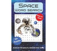 Space Word Search Puzzle Book: Word Searches with Easy to Read Print about Space, Astronauts, Planets, and More | 6x9 inches, 110 pages | 50+ puzzles ... Gift for Vacations, Holidays, and Free Times