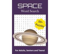Space Word Search Puzzle Book: Word Searches with Easy to Read Print about Space, Astronomy, Planets and more | 6x9 inches | 110 pages | 50+ Puzzles. Gift for Anxiety Relief and Relaxation