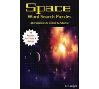Space Word Search Puzzle Book: Word Searches with Easy-to-Read Print about Space, Planets, Constellations, and more | 6x9 inches, 96 pages, 48 Puzzles |Gift for Vacations, Holidays, and Leisure Time.