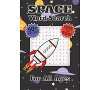 Space Word Search Puzzle Book: Word Searches with Easy to Read Print about Space, Stars, Astronomy and More | 6x9 inches, 110 pages | 50+ Puzzles ... Gift for Vacations, Holidays and Free Times