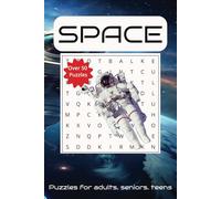 Space Word Search Puzzle Book: Word Searches with Easy to Read Print about Space, the Universe, Space Science & More | 6x9 inches, 110 pages, | 50+ ... Brain Workout for Seniors, Adults and Teens