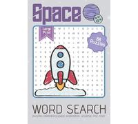 Space Word Search Puzzle Book: Word Searches with Large Easy to Read Print about space, exploration, universe and more | 6x9 inches | ... for Celebrations, Holidays, and Cozy Times