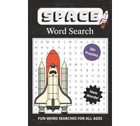 Space Word Search: Word Searches with Easy to Read Print for All Ages about Space, Science and More! | 6x9 inches, 110 pages | 50+ Puzzles ... Gift for Kids, Family and Free Times