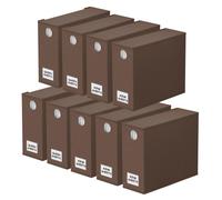 Spaceaid 9 Pack Breet Organizadores y almacenamiento Organizador de lmina plegable con ventana para el armario de lino Carpeta de carpeta para el al