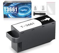 Spaceink T3661 - Caja de mantenimiento compatible con Epson Expression Premium XP-6100 Expression Photo XP-970 XP-15000 XP-6000 XP-8500 XP-8700 XP-8600 XP-8605, caja de mantenimiento T3661/T366100