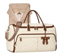 Spacious Luggage Bag - Lightweight Duffel Bags | Large Capacity Travel Bag for Weekend Trips Business, Zippered Women Overnight Luggage, Women Duffel Bags, Foldable Duffle for Outdoor Overnight Use