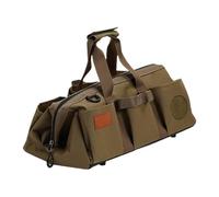 Spacious Travel Bag - Durable Tent Pole Storage | 43x22x20cm Organizer with Divider Plate, 1050d Oxford Cloth Pvc Storage Bag for Outdoor, Camping Gear, Lawn Landscape Carry Case for Yard, Garden
